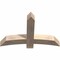 Ekena Millwork Bellingham Smooth Timber Gable Bracket, Douglas Fir, 48"W x 32"H x 5 1/2"D x 5 1/2"F, 16/12 Pitch GBW048X32X0606BEL00SDF - alternate 4